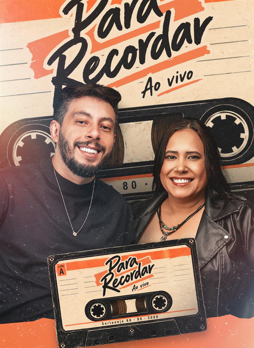 Willian & Aline com a fita do DVD Para Recordar
